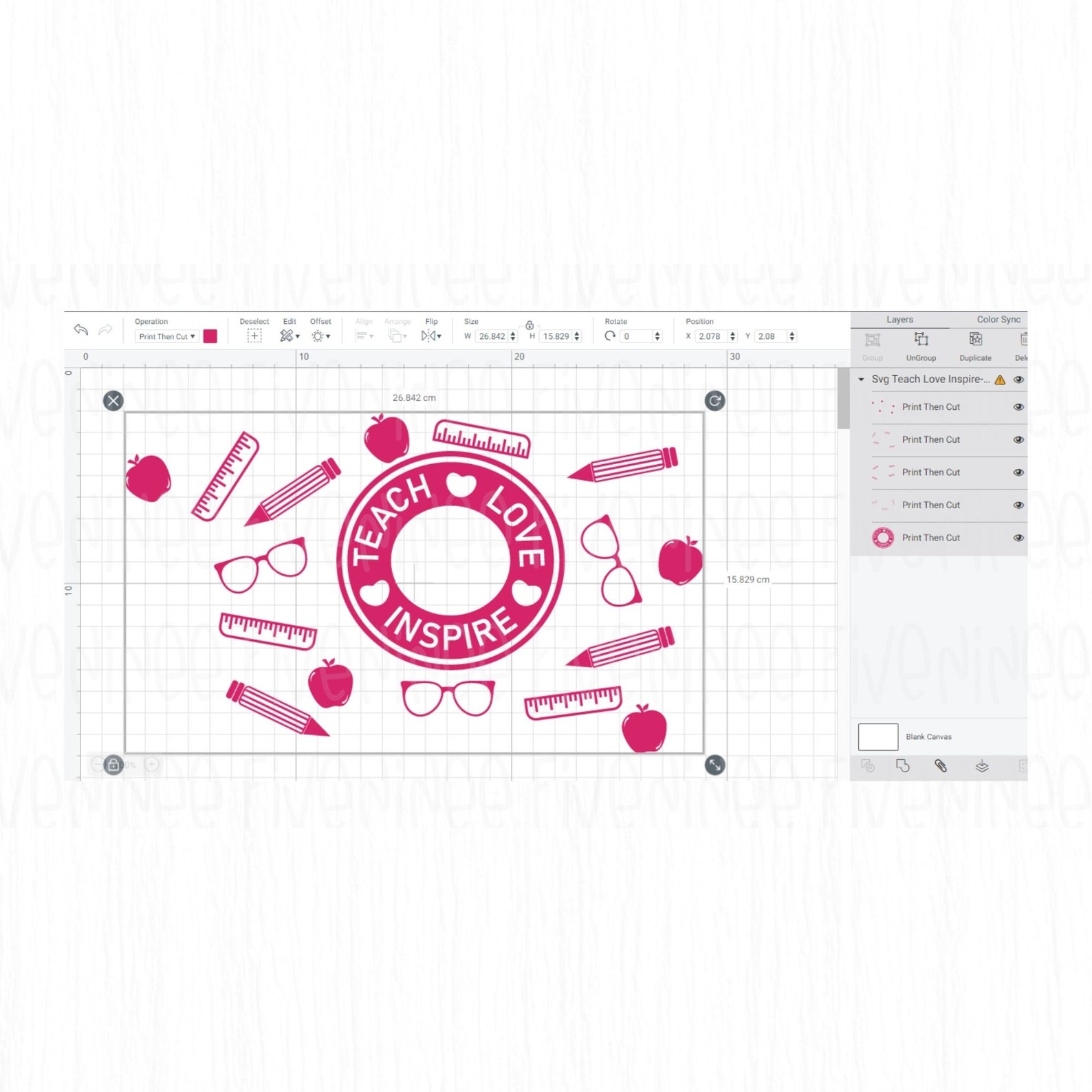 Free Teach Love Inspire Svg Starbucks 465 SVG PNG EPS DXF File