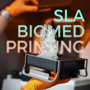 Custom SLA 3D Printing Service - Biomedical Resin Formlabs 3B+