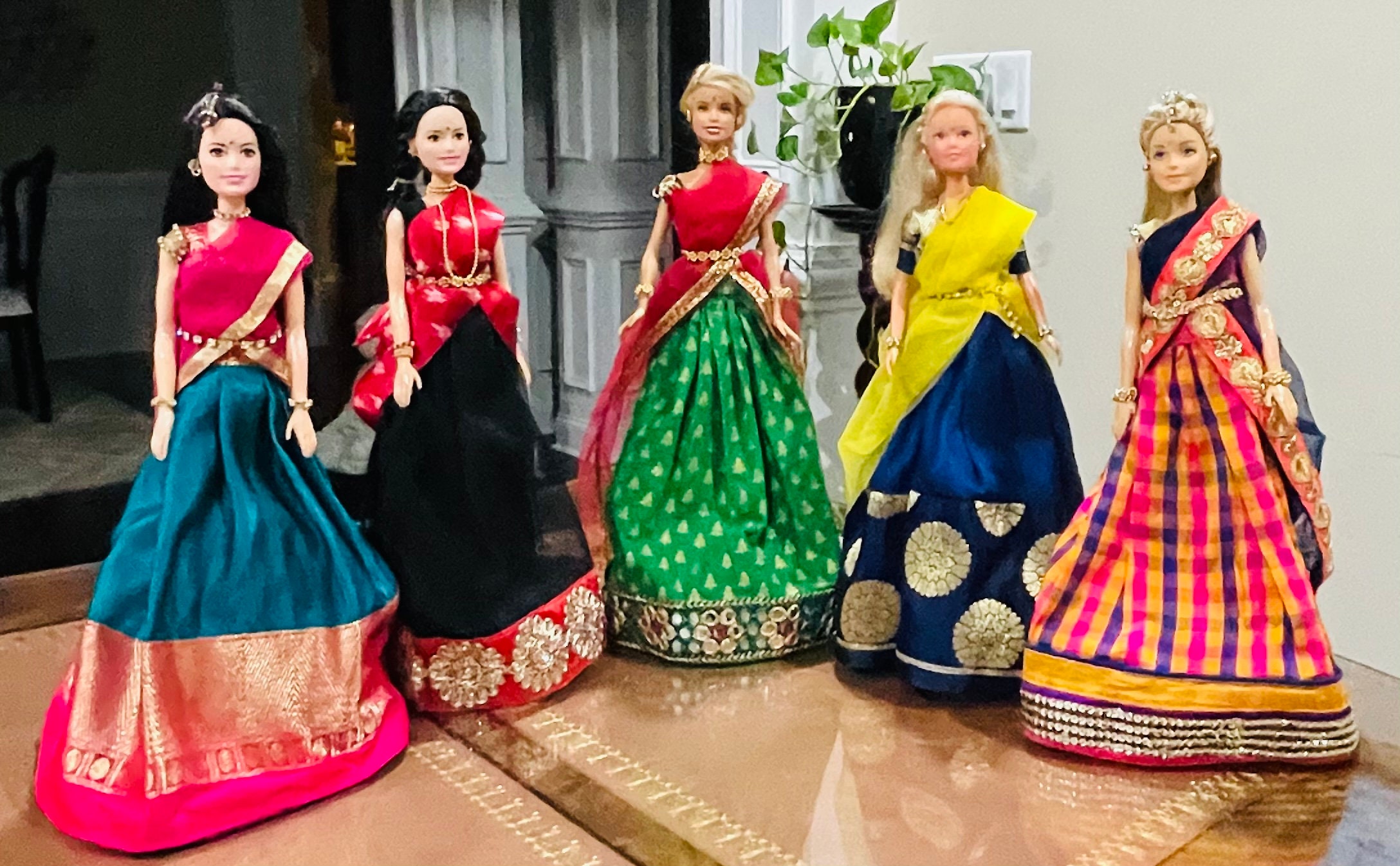 Indian Saree Dolls Barbie Saree Dolls Indian Out Fit Dolls. Etsy UK