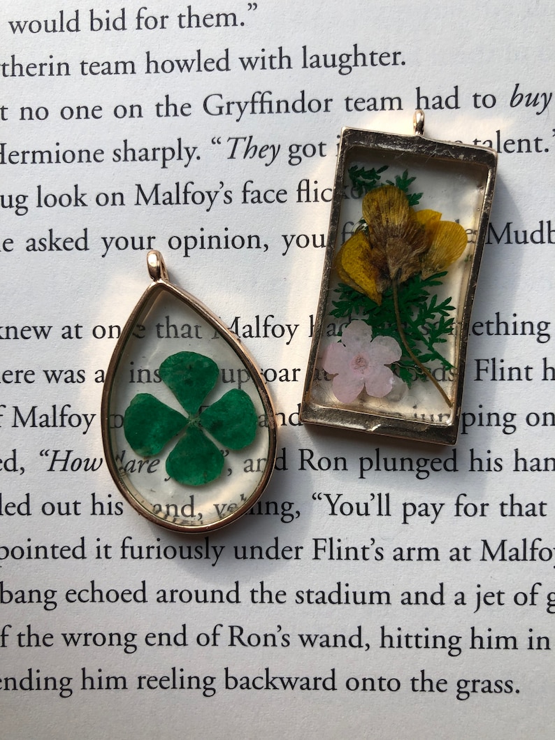 Custom resin necklace