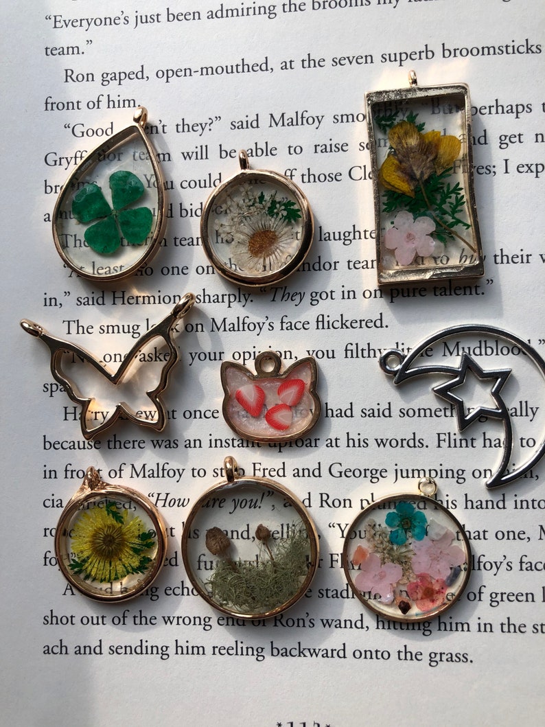 Custom resin necklace