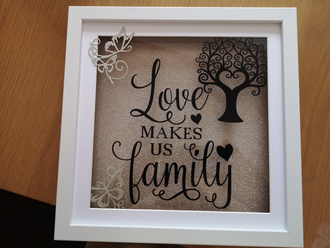 Personalised Shadow Box Gift Etsy UK