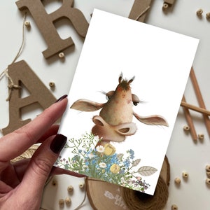Cartolina Giraffa | Cartolina, Biglietto d'auguri, Cartolina estiva, Cartolina di buon compleanno, Cartoline di animali, Cartoline della foresta