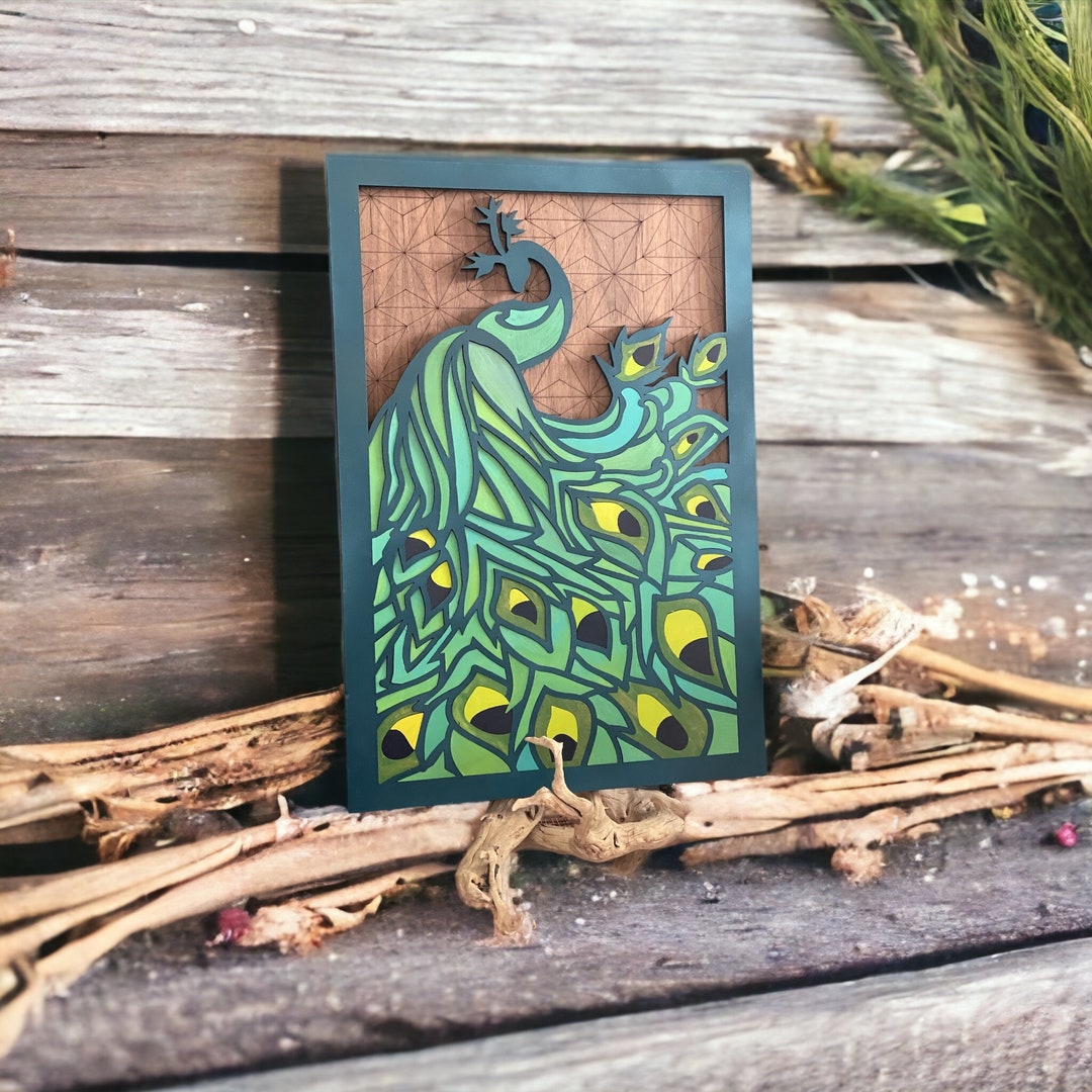 DIY Peacock Paint Kit, Paint at Home, Crafts for Teens, Gifts for Her