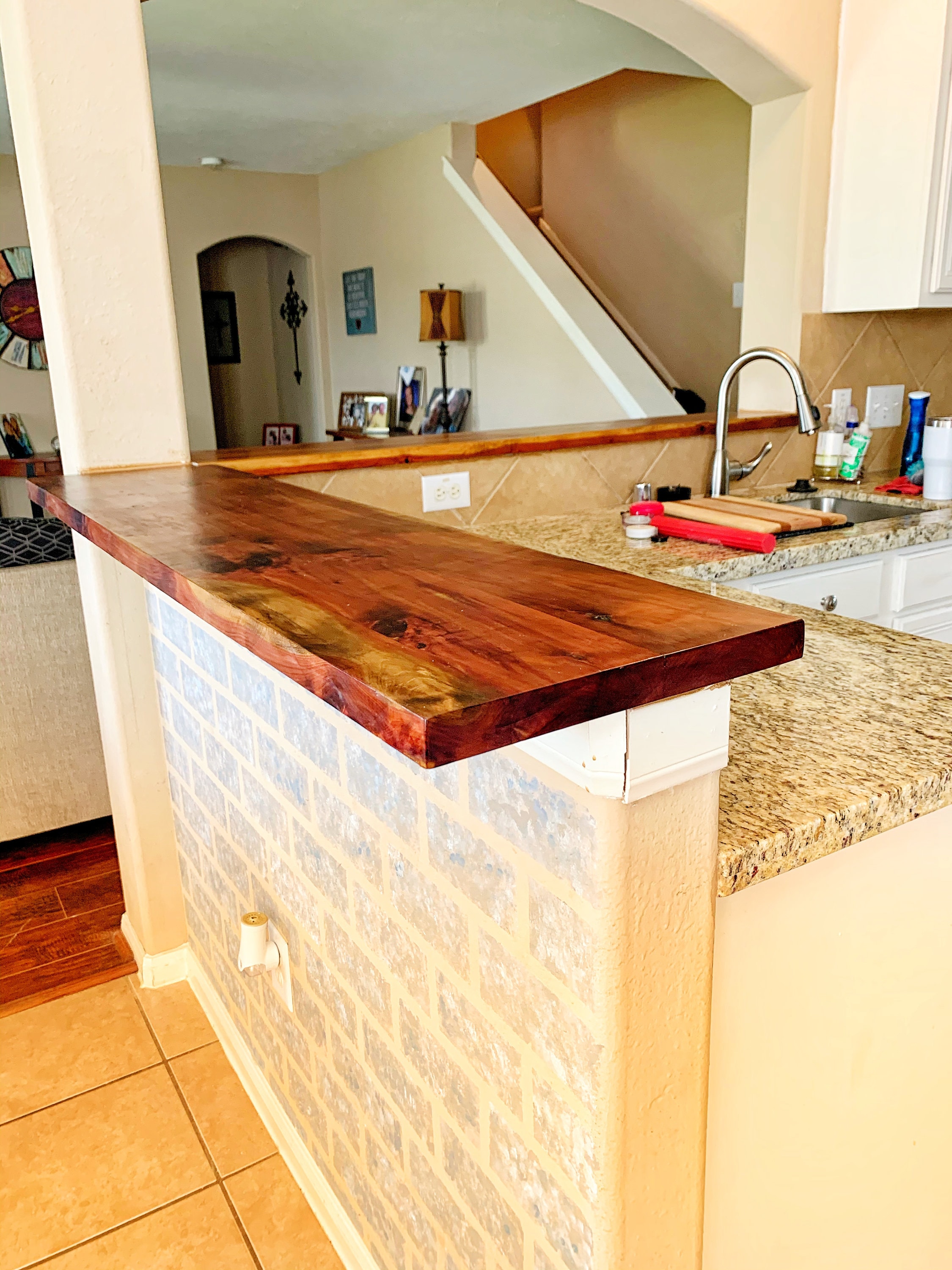 Butcher Block Bartops Countertops Etsy