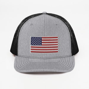 American Flag Hat - Richardson 112 Old Glory Snap Back Cap