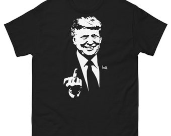 Trump Middle Finger Shirt | Donald Trump FU 2024 Tee | Trump For President