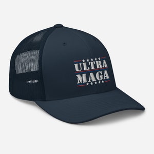 Ultra Maga Hat - MAGA Cap - Trump 2024 Snapback - Gift For Trump Supporter