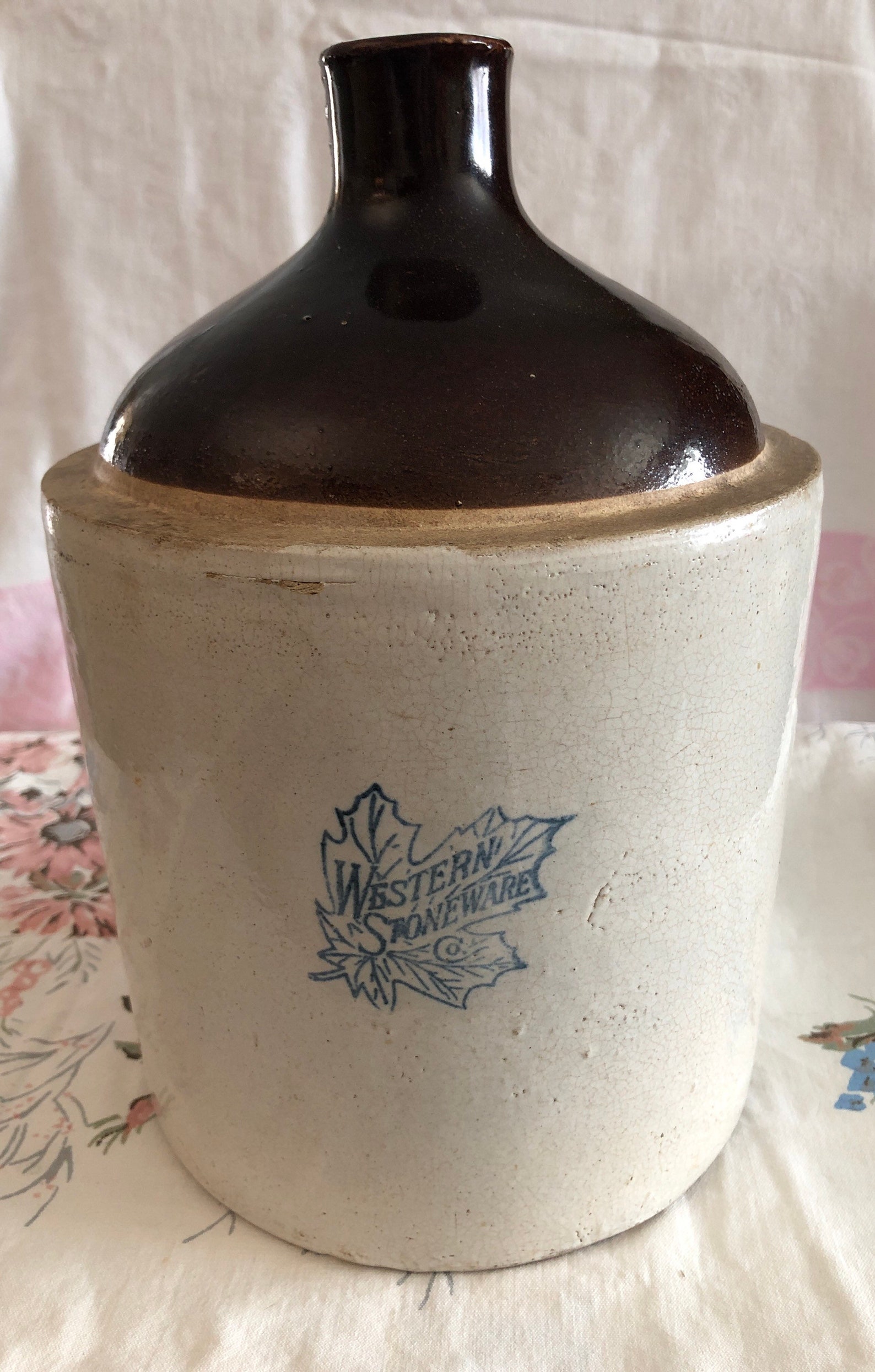 Vintage Western Stoneware Company Jug Etsy