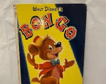 Bongo Vintage Childrens Book 1947 (Walt Disney) (Golden Book)