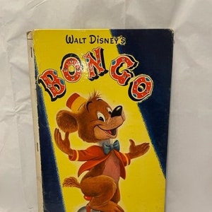 Bongo Vintage Childrens Book 1947 (Walt Disney) (Golden Book)