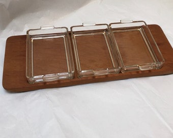 Danish Serving Tray Mid-century