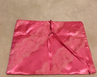 Vintage Pink Lingerie Bag