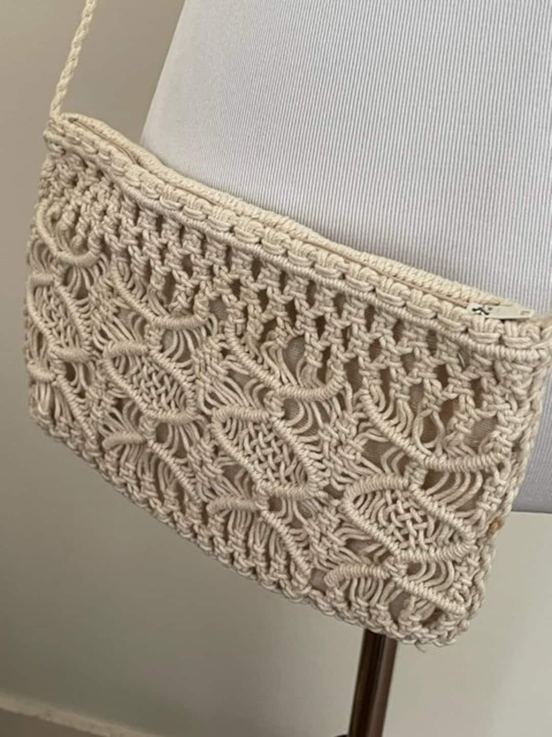 Prolene Purse String Cross Body String Purse - Etsy