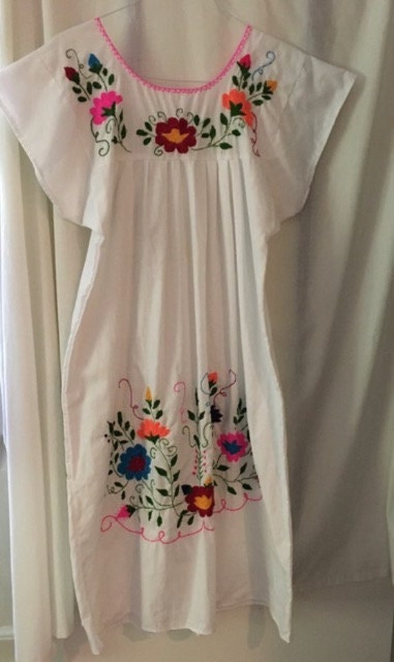 Mexican Embroidered Dress