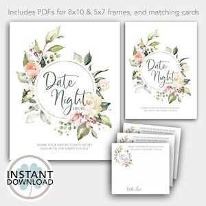 Bridal Shower Activity | Date Night Ideas | INSTANT DOWNLOAD ...