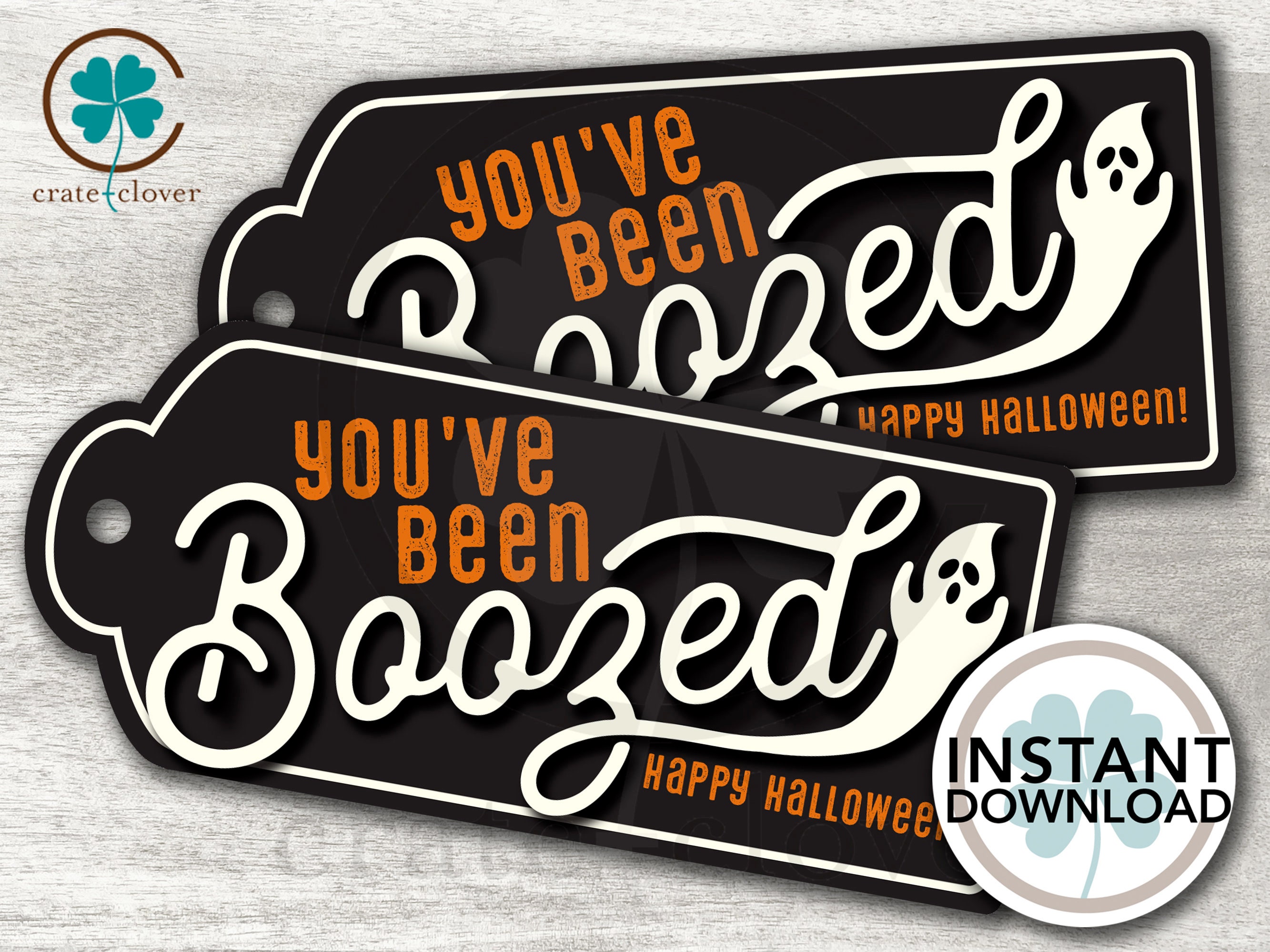 You've Been Boozed Tag | PRINTABLE | Halloween Host Gift | Adult …