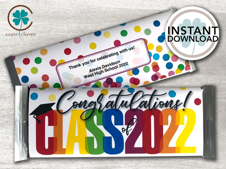 Graduation Party Favor Class of 2022 Senior Etsy