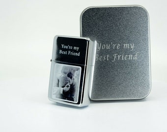 Personalised Engraved Lighter - PHOTO/TEXT ENGRAVING