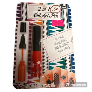 VTG 2 in 1 nail art pen