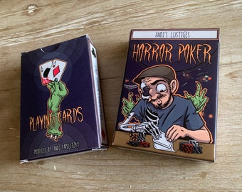 Horror Poker Card Deck