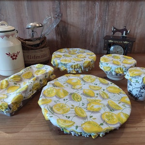 Food Charlotte / Herbruikbare schaalhoes voor saladeschaal, kom, taartvorm, cakevorm - ecologisch
