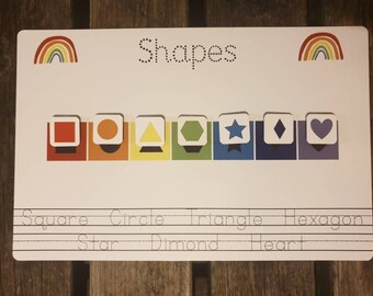 Interactive shapes board