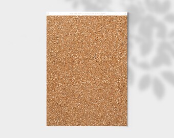 Caramel Terrazzo Backdrop for Product or Food Photography, Vinyl, Rollable - A1 Size