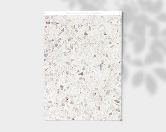 A Touch of Terrazzo Backdrop for Product or Food Photography, Vinyl, Rollable - A1 Size