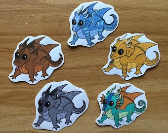 Pacote de adesivos da profecia Dragonet