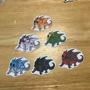 Multicolor WoF Blem Stickers