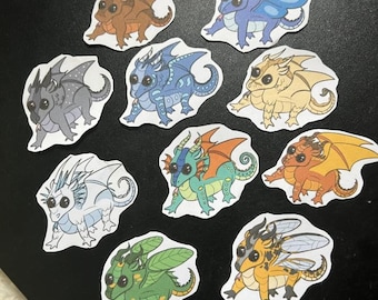 WoF Blem Drachen Sticker