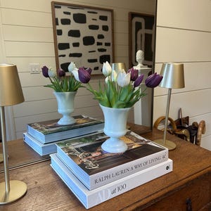 White Napco Cleveland  Milk Glass Vase pedestal