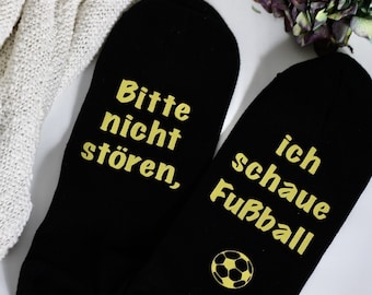 Please do not disturb, I'm looking at football socks - football player gift - football stockings - sportsman gift - football lover FIFA