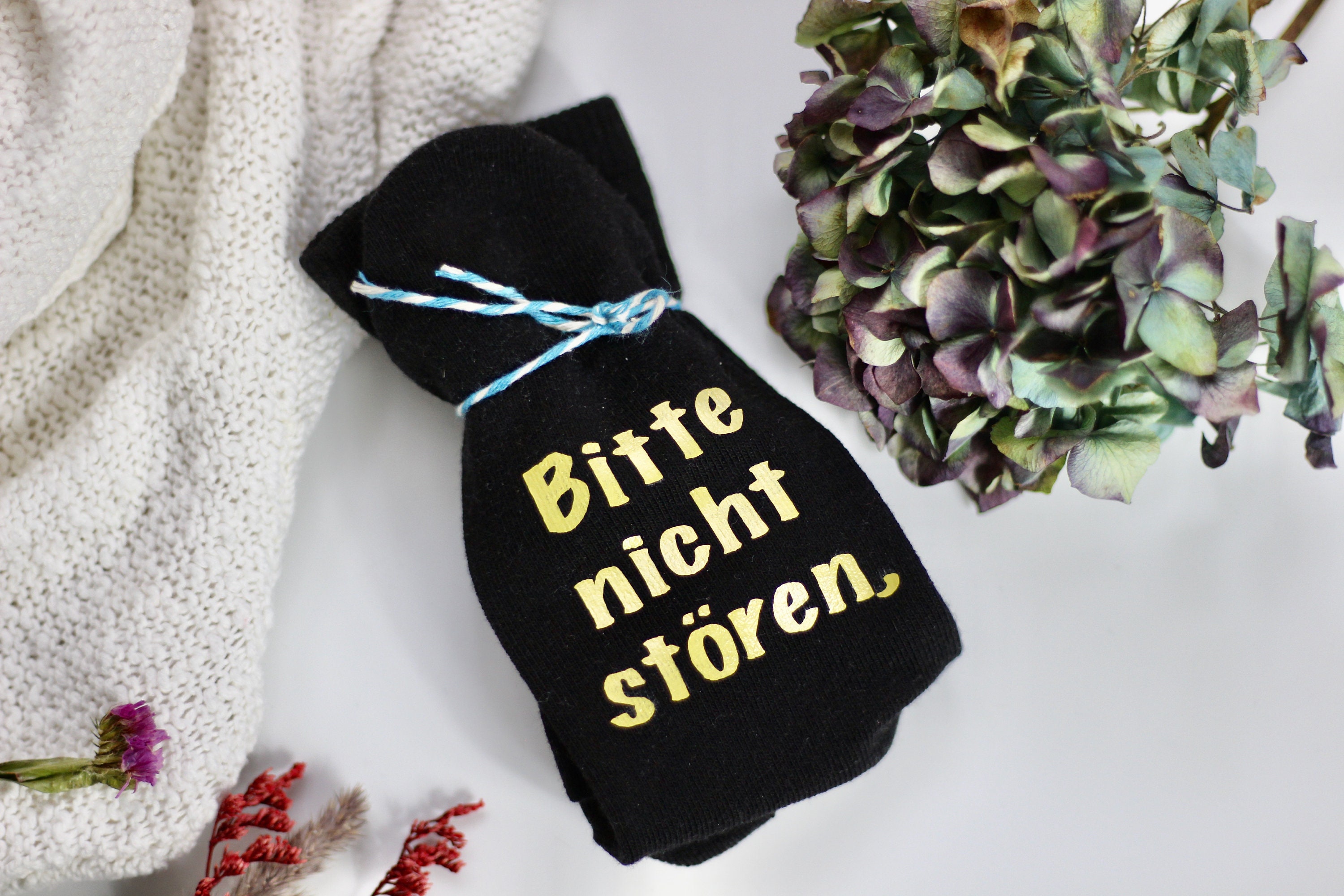Strümpfe mit Spruch Bitte nicht stören, ich lese gerade Buchliebhaber