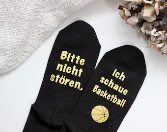 Please do not disturb, I'm looking at basketball socks - basketball player gift team - NBA socks
