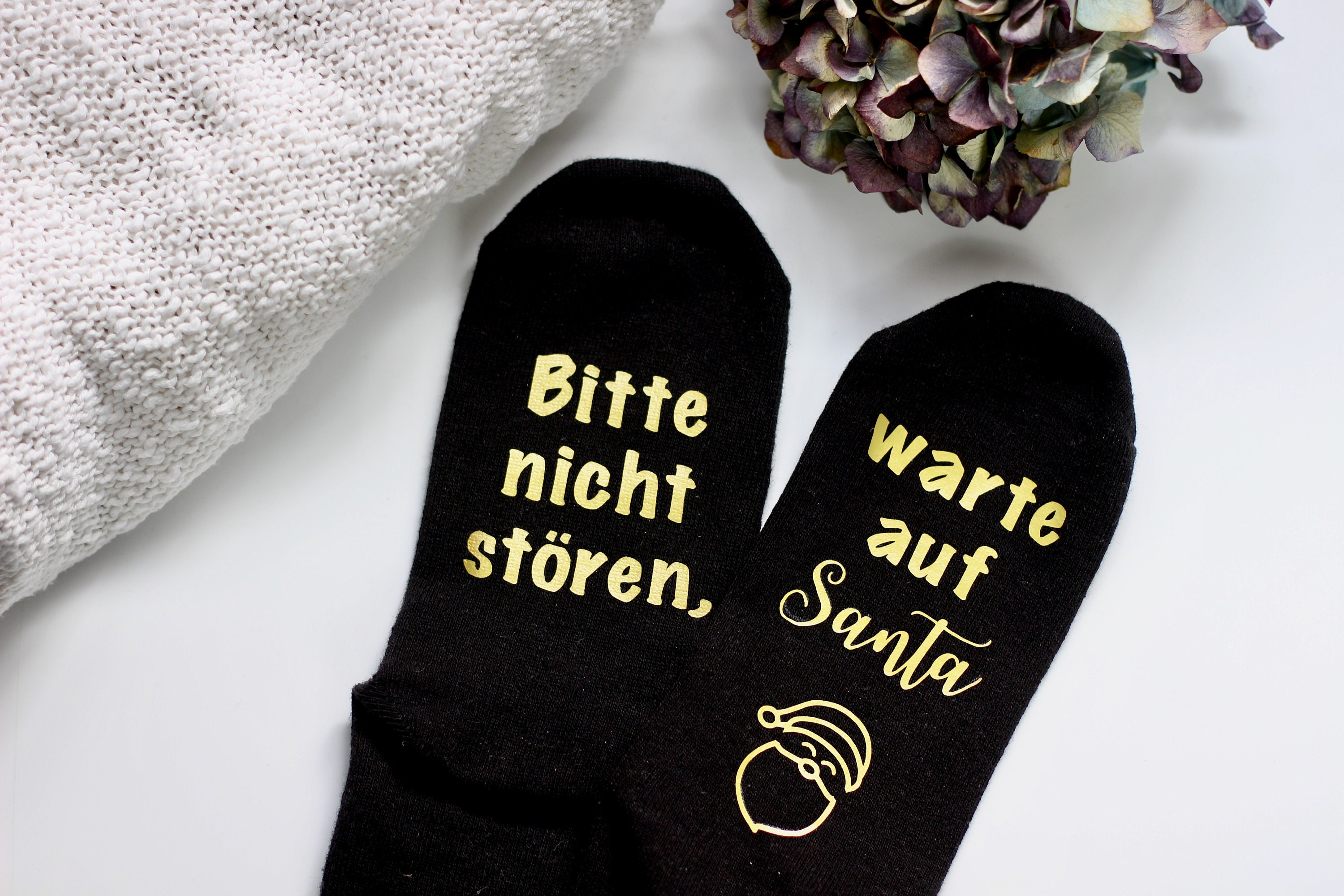 Socken mit spruch - Etsy.de