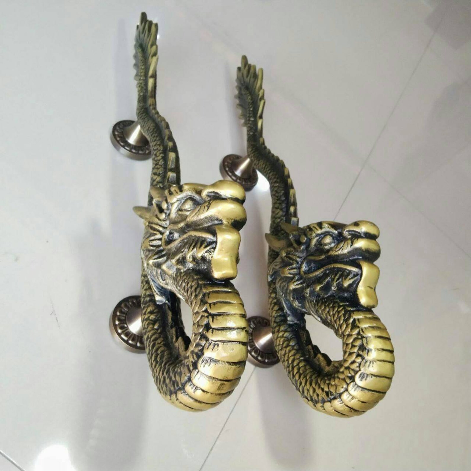 Dragon Shaped Door Handle Unique Antique and Anti Mainstream Etsy