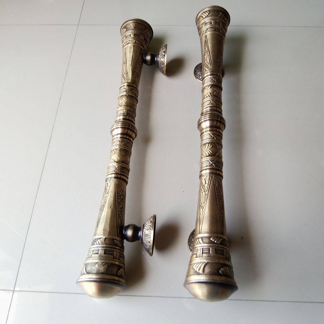 Ethnic Antique DOOR HANDLE With Japan Carved Motif and Etsy