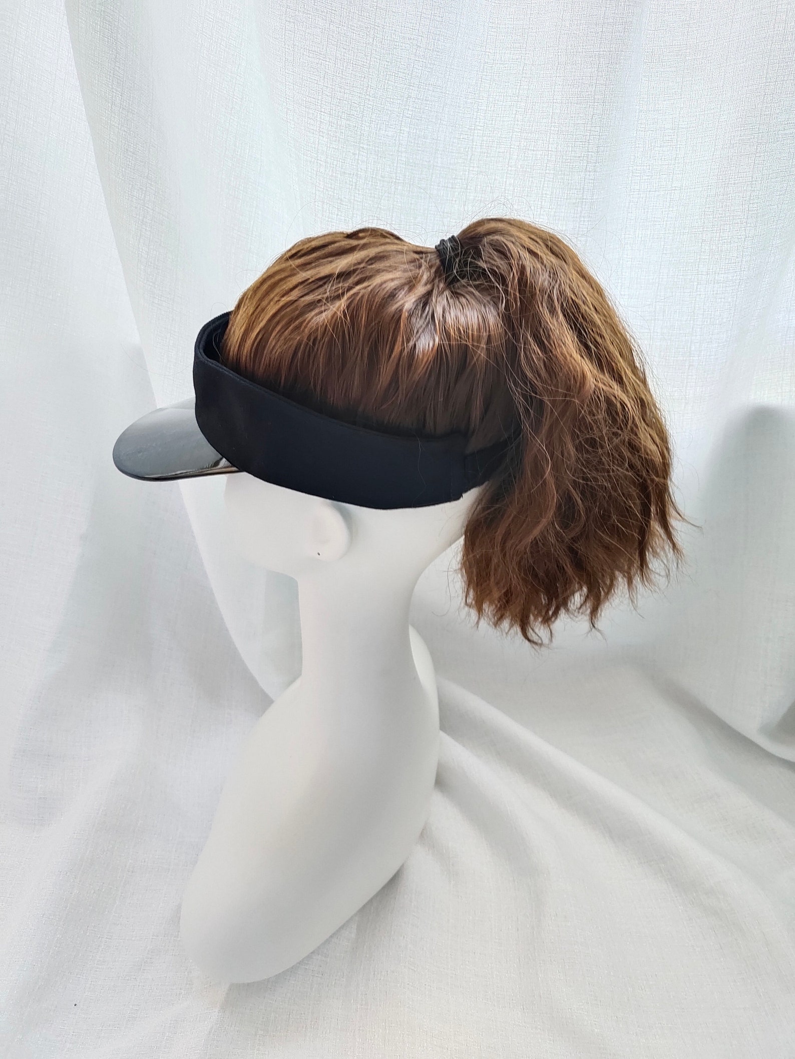 Hat Wig with Hair Ponytail WigBaseball Cap with Hair Brown | Etsy