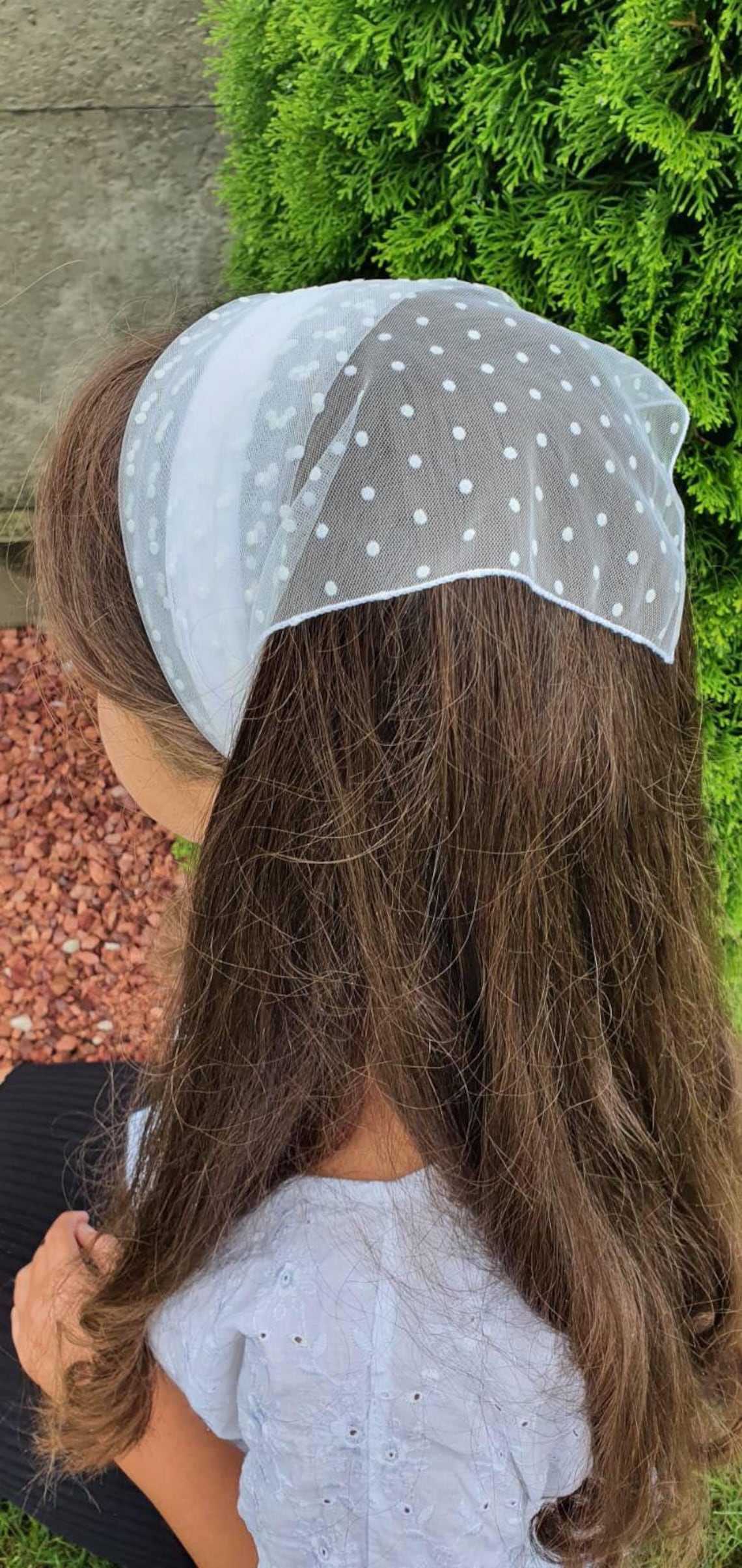 Christian Headscarf Christian Headband Lace Scarf Headcovering Etsy