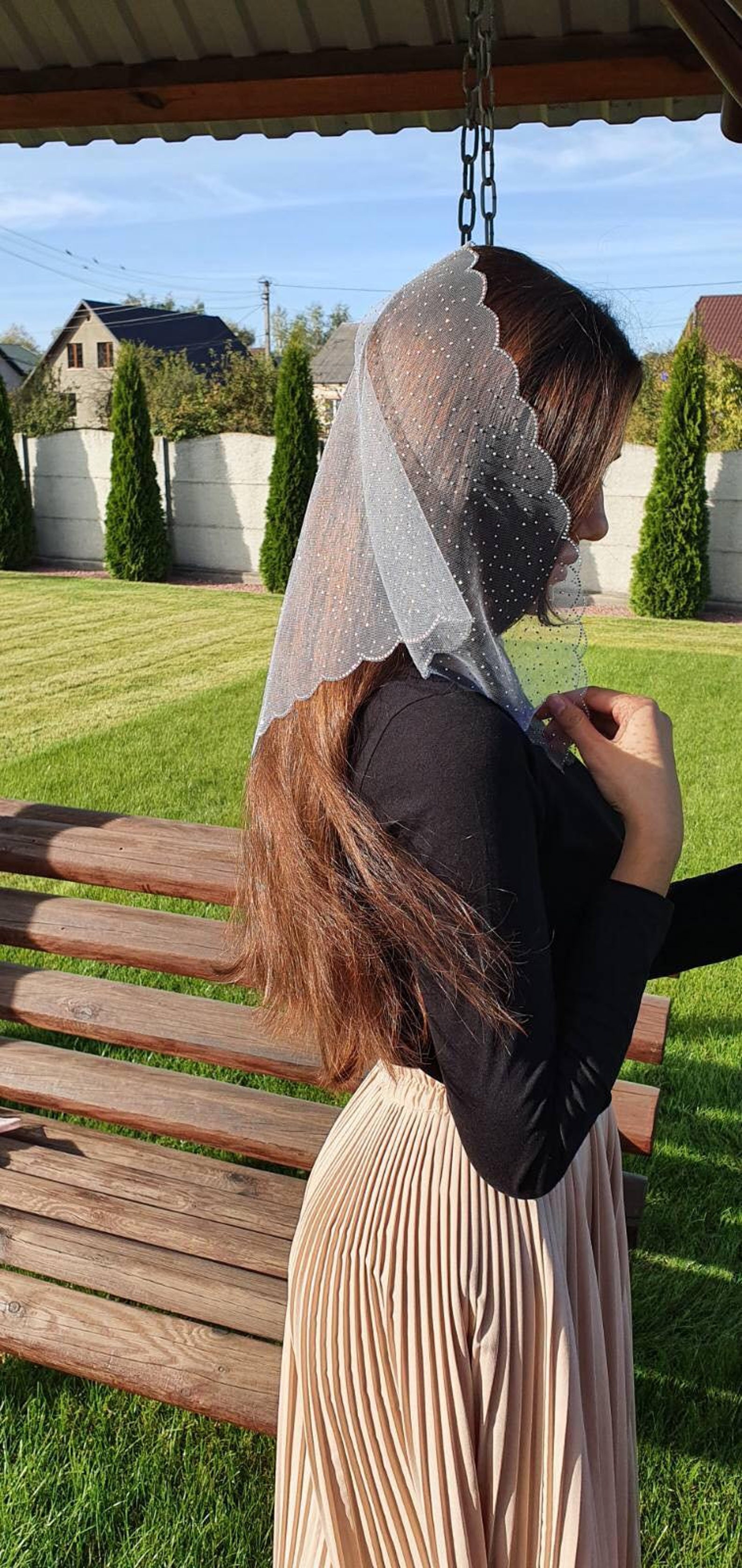 Christian Headscarf Christian Headscarves Head wrap Church Etsy