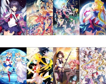 Sailor Moon Painting Etsy Sailor Moon Painting Etsy