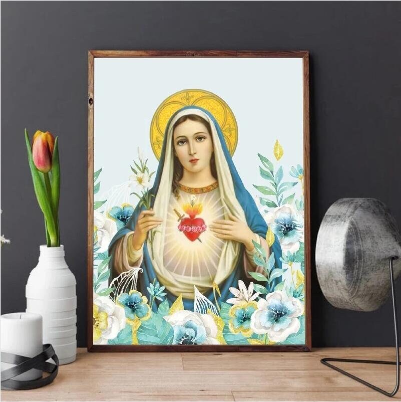 Diamond Painting Kit Virgin Mary 