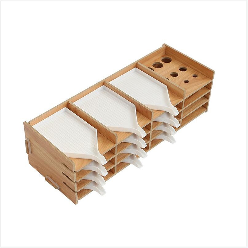 16 Grid Wooden Diamond Painting Tray Painting Tool Storage Holder for DIY  Craft 