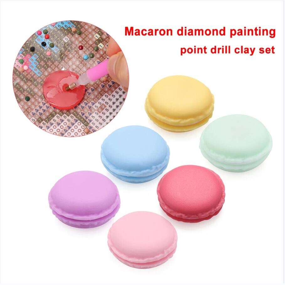10Pcs Artificial Diamond Painting Wax Storage Container Case With Glue  Clay, Artificial Diamond Art Glue Wax For Diamond Painting