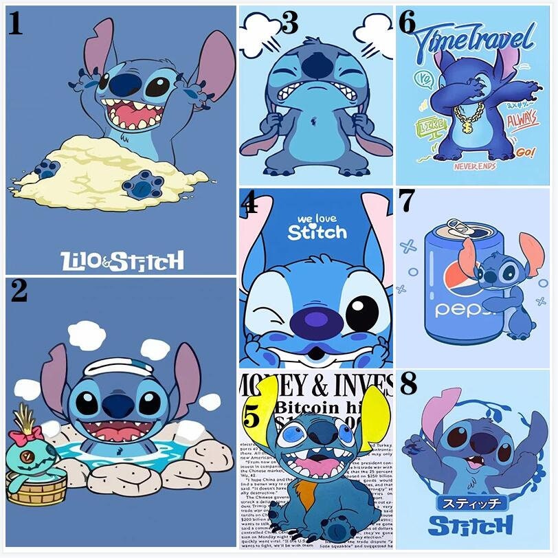 5D Diamond Painting Lilo Hugging Stitch Kit