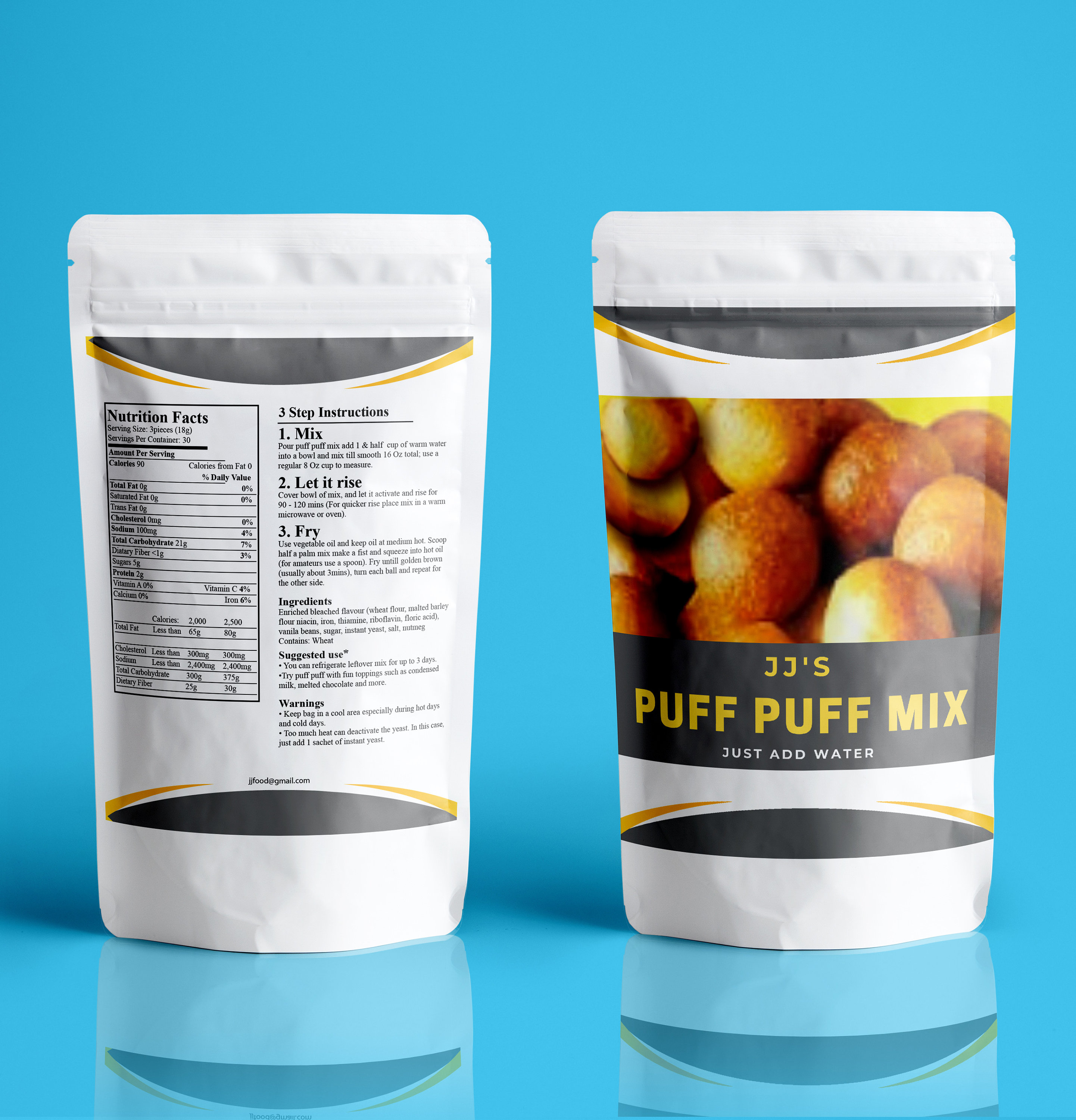 Puff Puff Mix African Food, Nigerian, West African Food, African