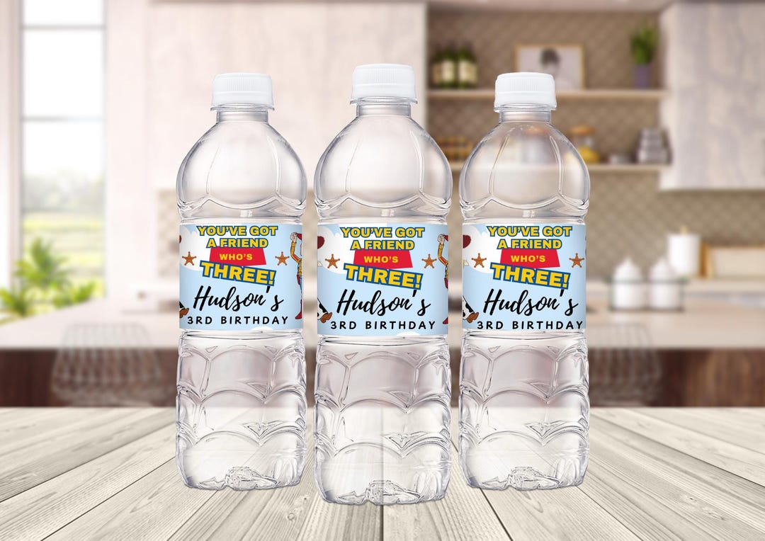Toy Story Bottle Wrapper, You've Got A Friend Whos 3, 3rd Birthday ...