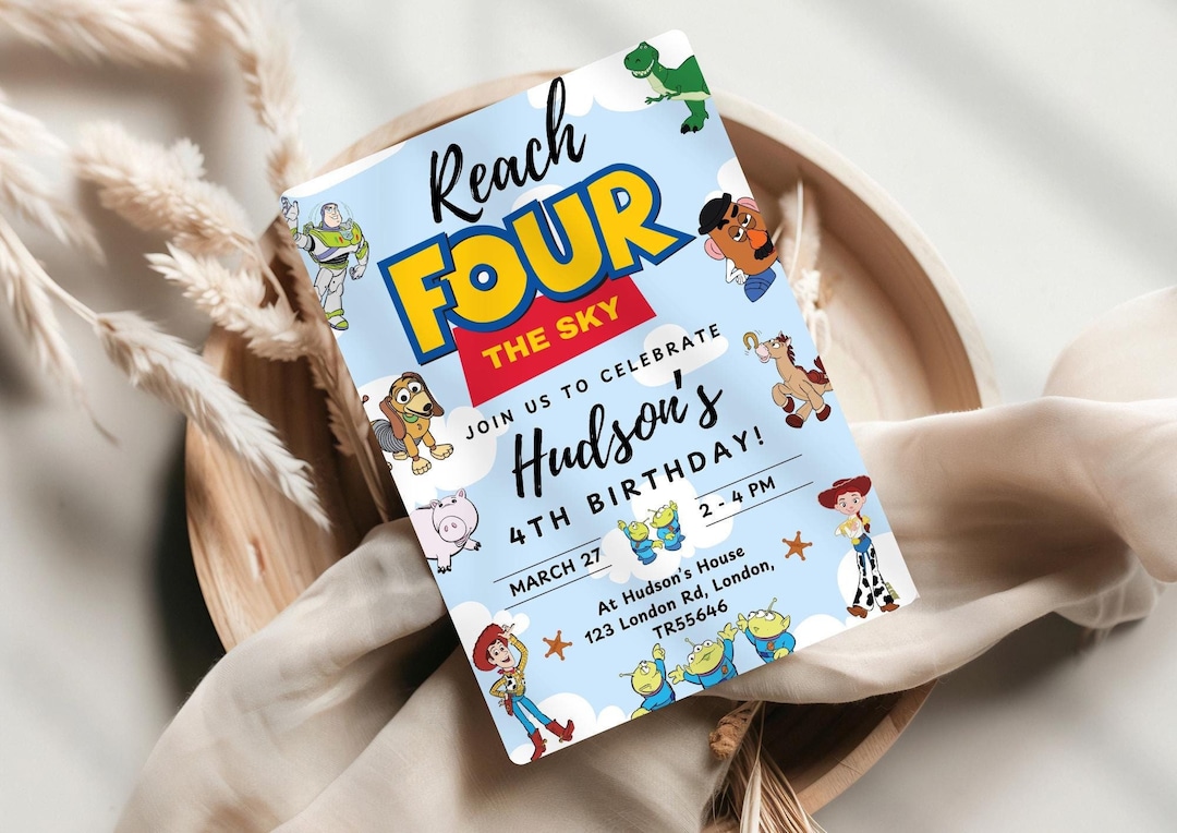 Editable Toy Story 4th Birthday - Il 1080xN.6256487952 9efh 